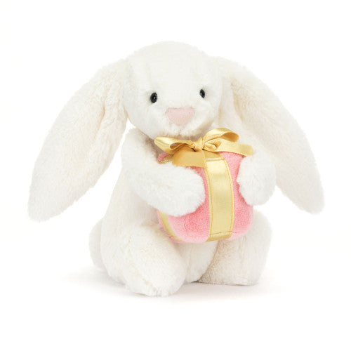 Jellycat Bashful Bunny w/ Present