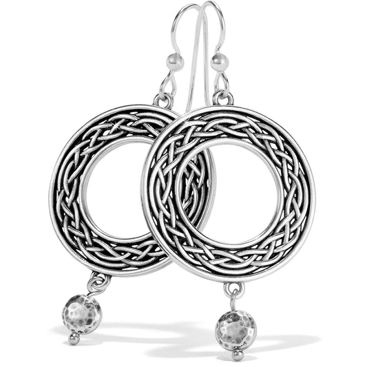 Brighton Interlok Weave French Wire Earrings