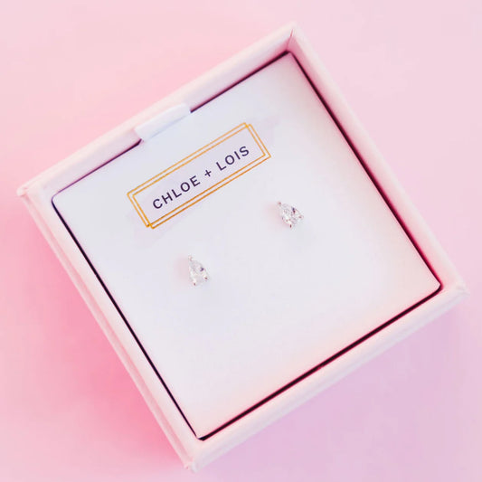 Little Luxuries Pear Shaped Studs